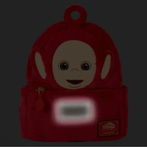 Loungefly Plush Teletubby Po Lightup Backpack - Picture 2 of 5